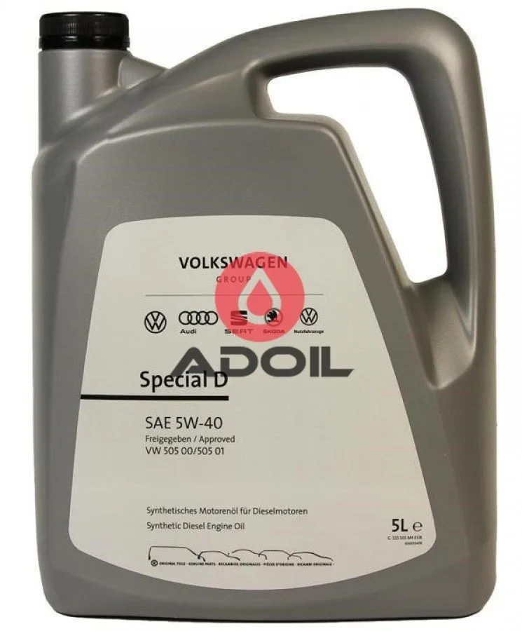 VW Audi Special D 5w-40 G55505M2