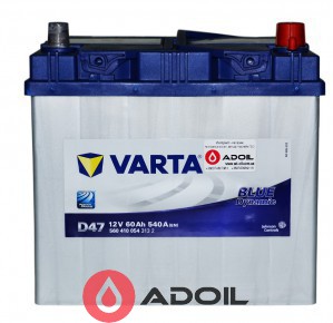 Varta Blue Dynamic D47 5604100543132 60Ач 540А (0)