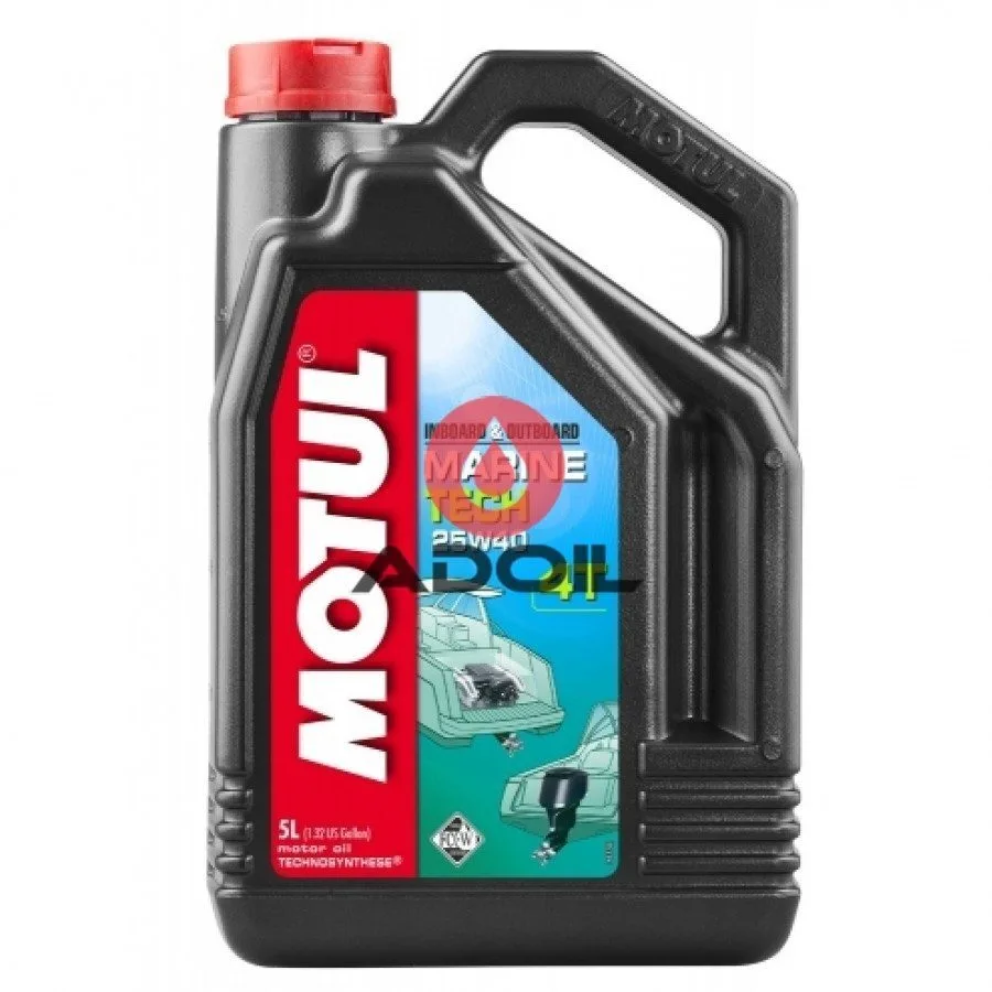 Motul Marine Tech 4T Sae 25w-40