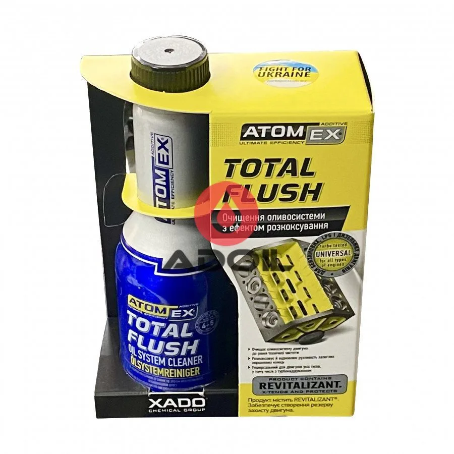 Очиститель масляной системы Xado Atomex Total Flush