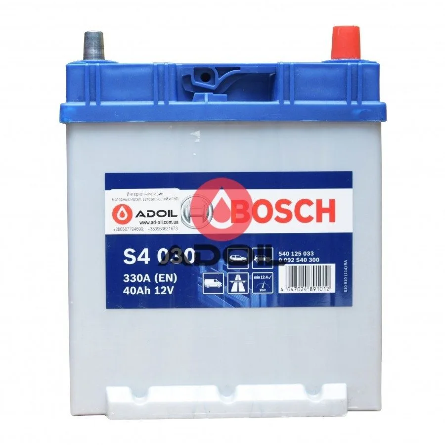 Bosch S4 40Ah(0) 0 092S40 300