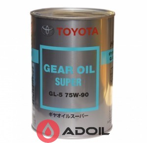 Toyota Gear Oil Super 75W-90 08885-02106