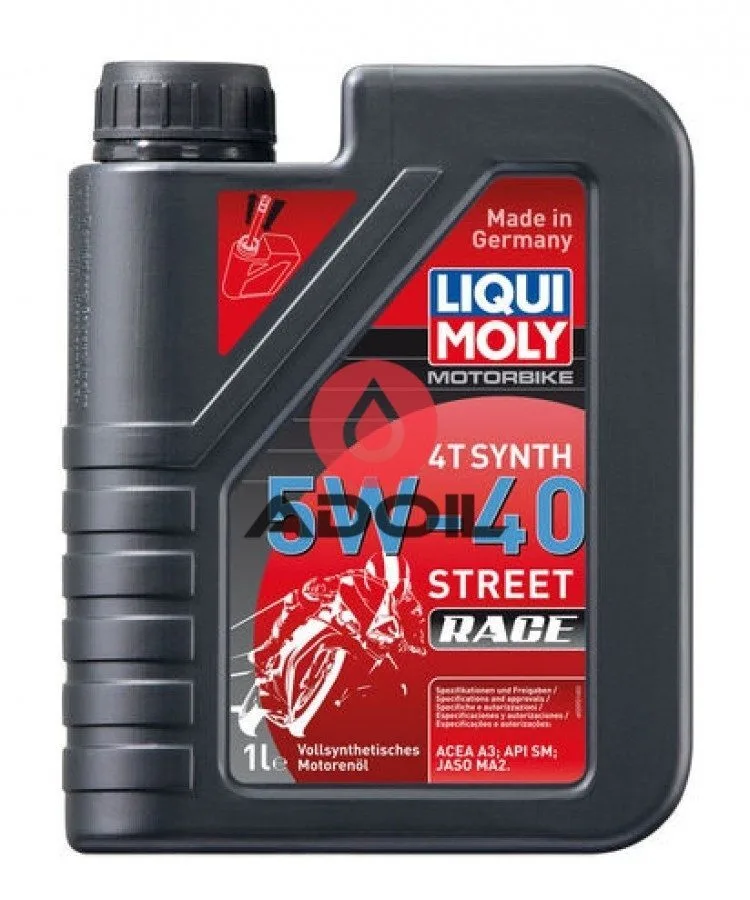 Liqui Moly Motorbike 4t Synth 5w-40 Street Race
