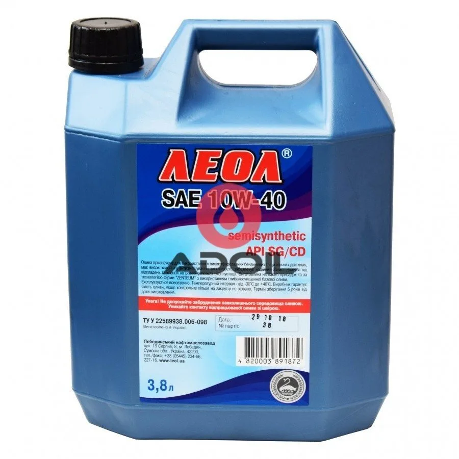 Леол Стандарт Sae 10w-40