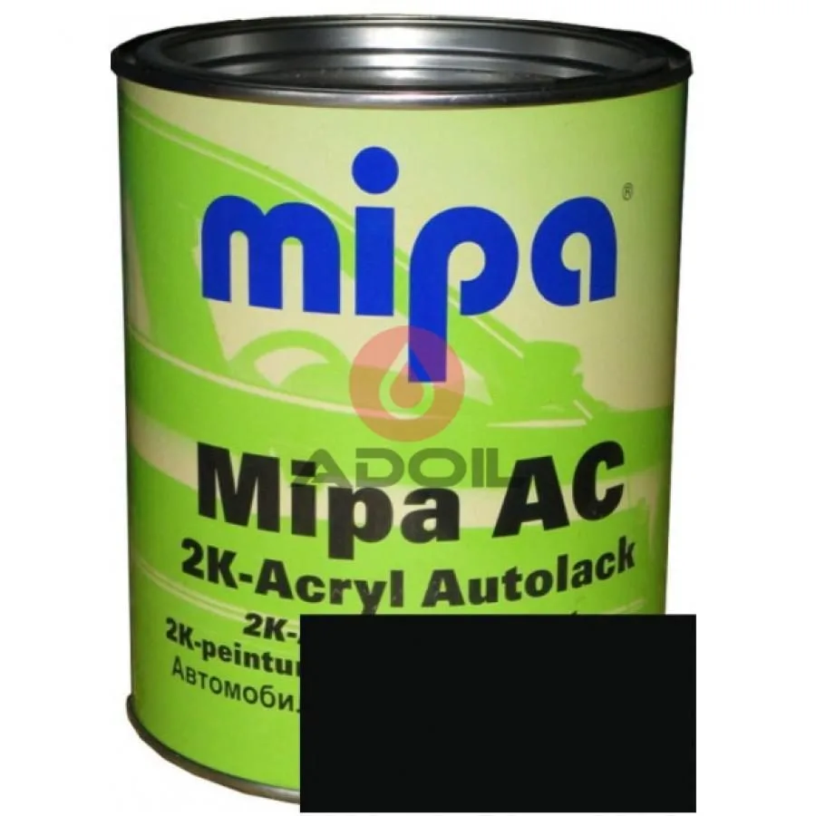 601 Акриловая 2К автоэмаль Mipa "Черный"