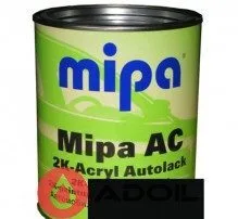 601 Акриловая 2К автоэмаль Mipa "Черный"