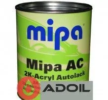 671 Акриловая 2К автоэмаль Mipa "Светло-серый"