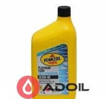 Pennzoil Platinum Euro 5w40 Full Synthetic