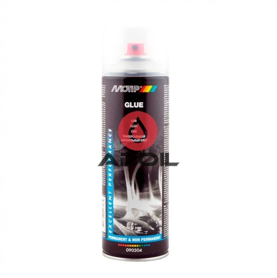 Универсальный аэрозольный клей Glue Motip