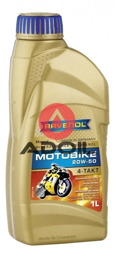 Ravenol Motobike 4-t Mineral Sae 20w-50