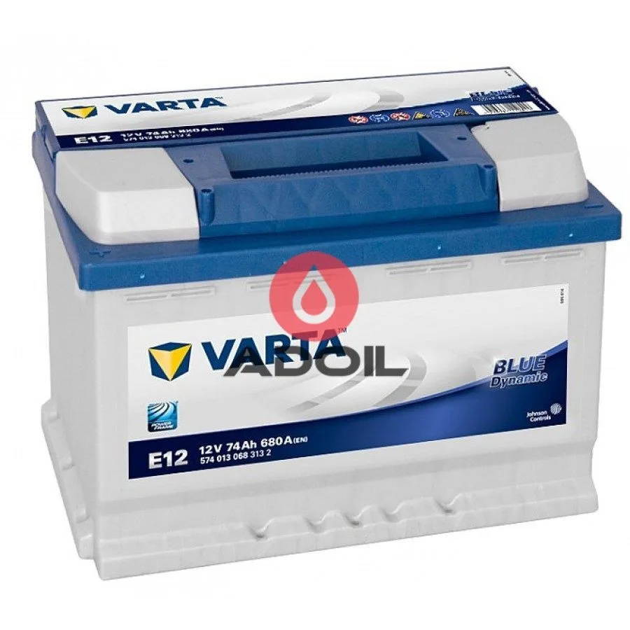 VARTA 574013068 74Ач 680А (1) Blue Dynamic E12