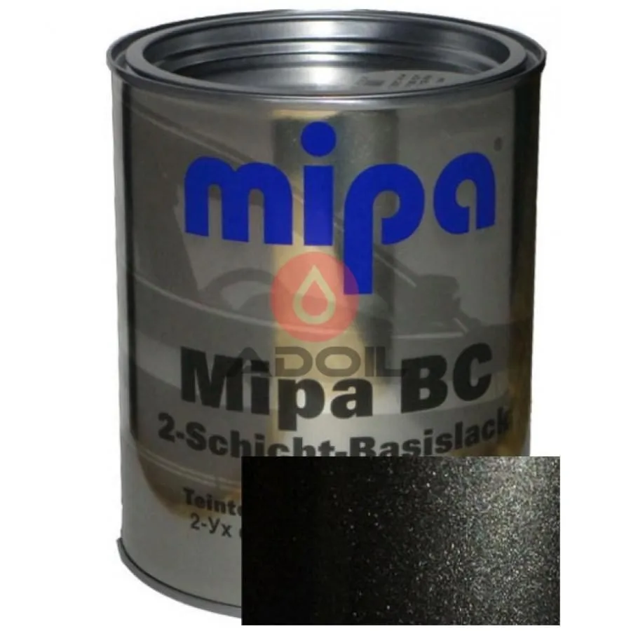 Базовое покрытие металлик 87U Mipa "Pearl black"
