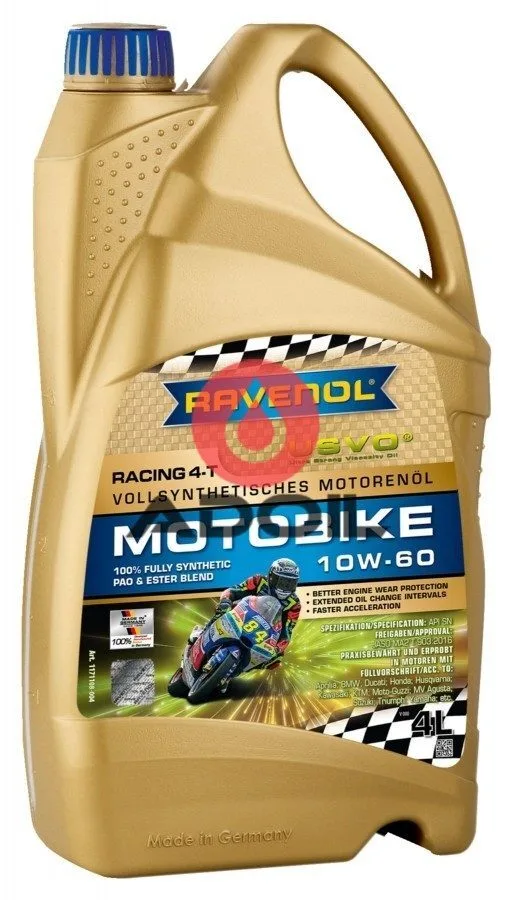 Ravenol Racing 4-T Motobike Sae 10w-60