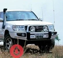 Передний бампер ARB SAHARA Toyota LC 105 1998-2002