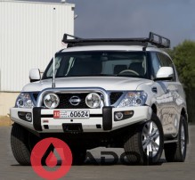 Передний бампер ARB SAHARA Nissan Patrol 2010+ с местом под лебедку