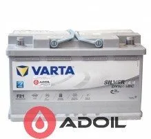 VARTA 580901080 80Ач 800А (0) START STOP PLUS F21