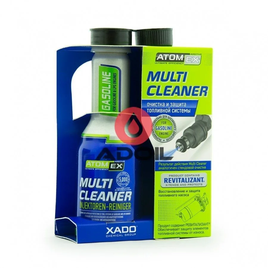 Очиститель бензиновой топливной системы Atomex Multi Cleaner