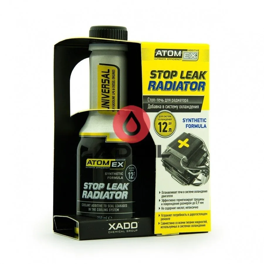 Герметик радиатора Atomex Stop Leak Radiator