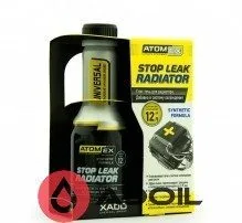 Герметик радиатора Atomex Stop Leak Radiator