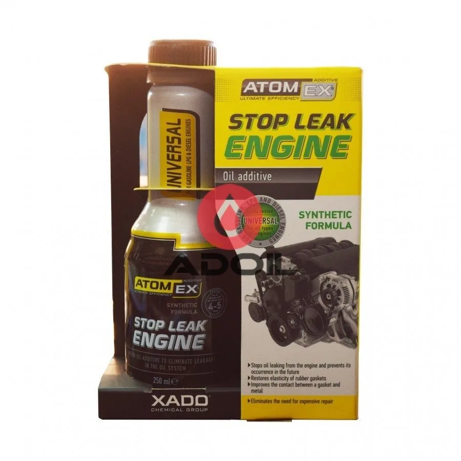 Стоп-течь двигателя Atomex Stop Leak Engine