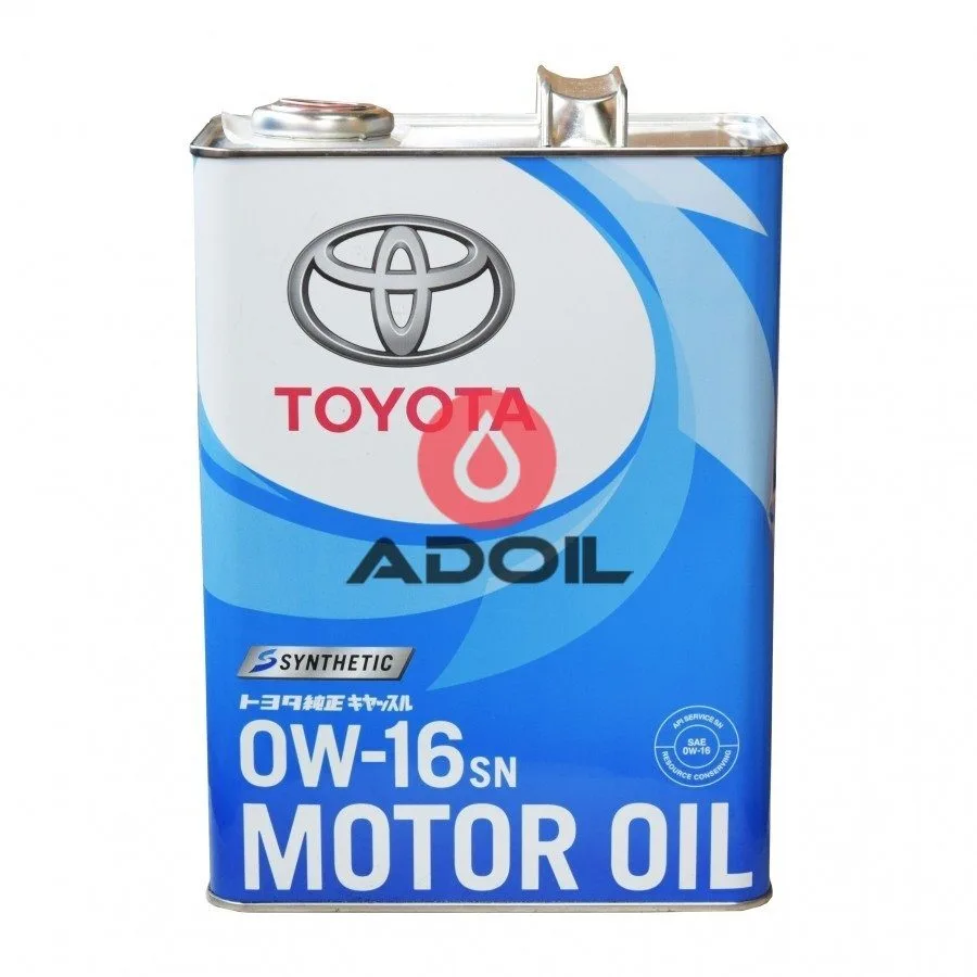 Toyota Motor Oil 0w-16 08880-12105