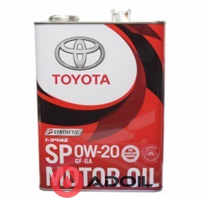 Toyota Motor Oil Sp 0w-20 08880-13205