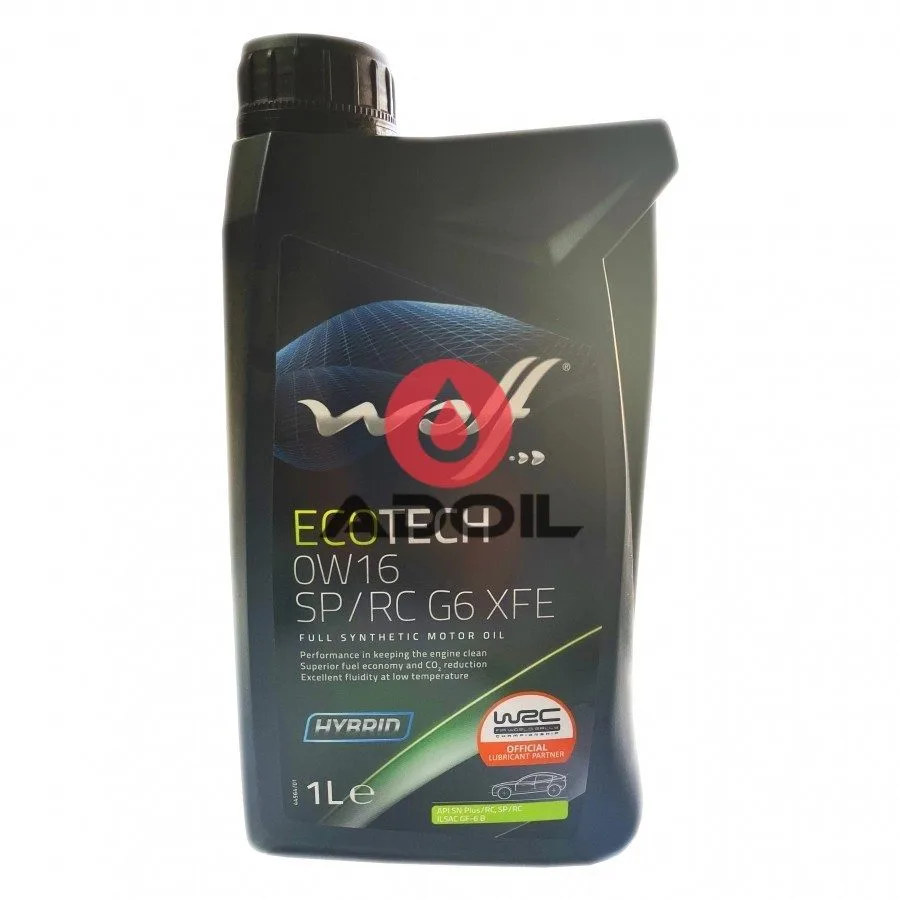 Wolf Ecotech 0w-16 Sp/Rc G6 Xfe