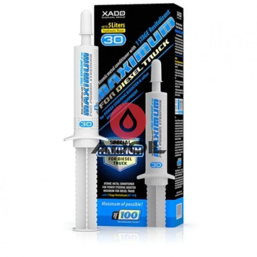 Атомарный кондиционер металла Xado Maximum Power Steering