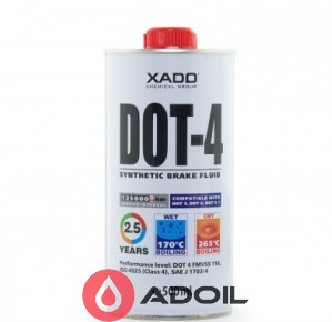 Xado Synthetic Brake Fluid Dot 4