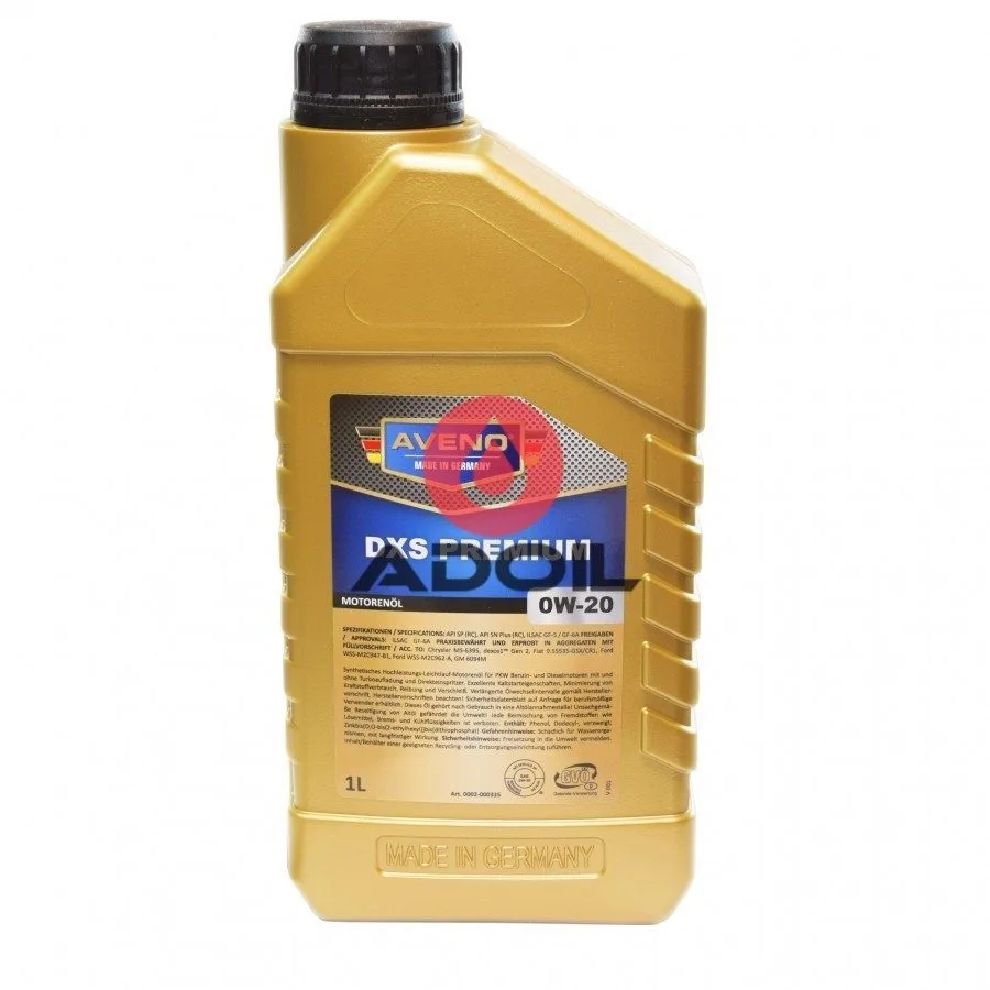 Aveno Dsx Premium Sae 0w-20