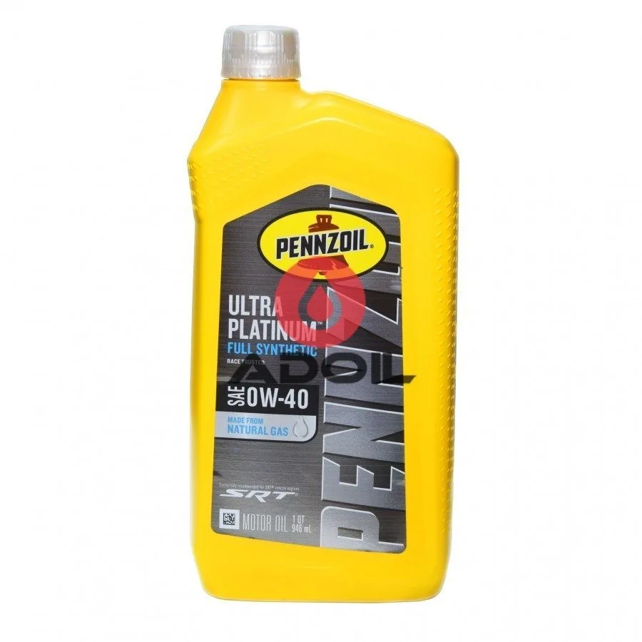 Pennzoil Ultra Platinum 0w40 Fully Synthetic Srt