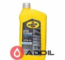 Pennzoil Ultra Platinum 0w40 Fully Synthetic Srt