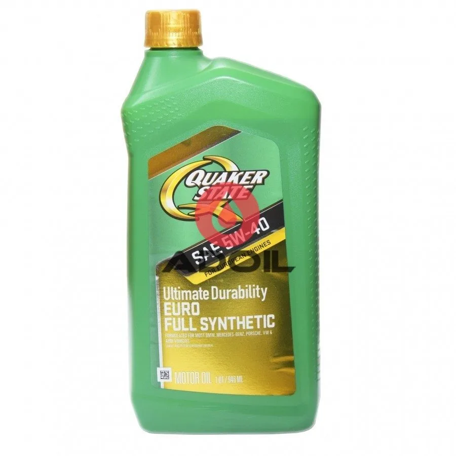 Quaker State 5w40 Euro Durabiliti Full Synt