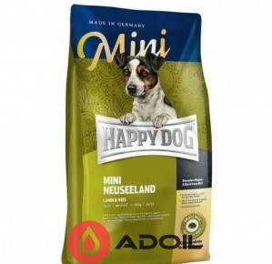 Корм ​​сухий Хеппі дог Міні Нова Зеландія для дорослих собак маленьких порід з ягням і рисом
