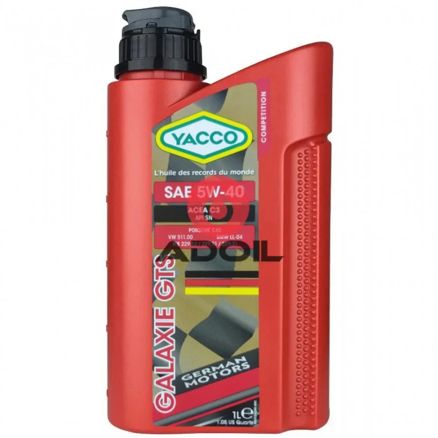 Yacco Galaxie GTS 5w-40