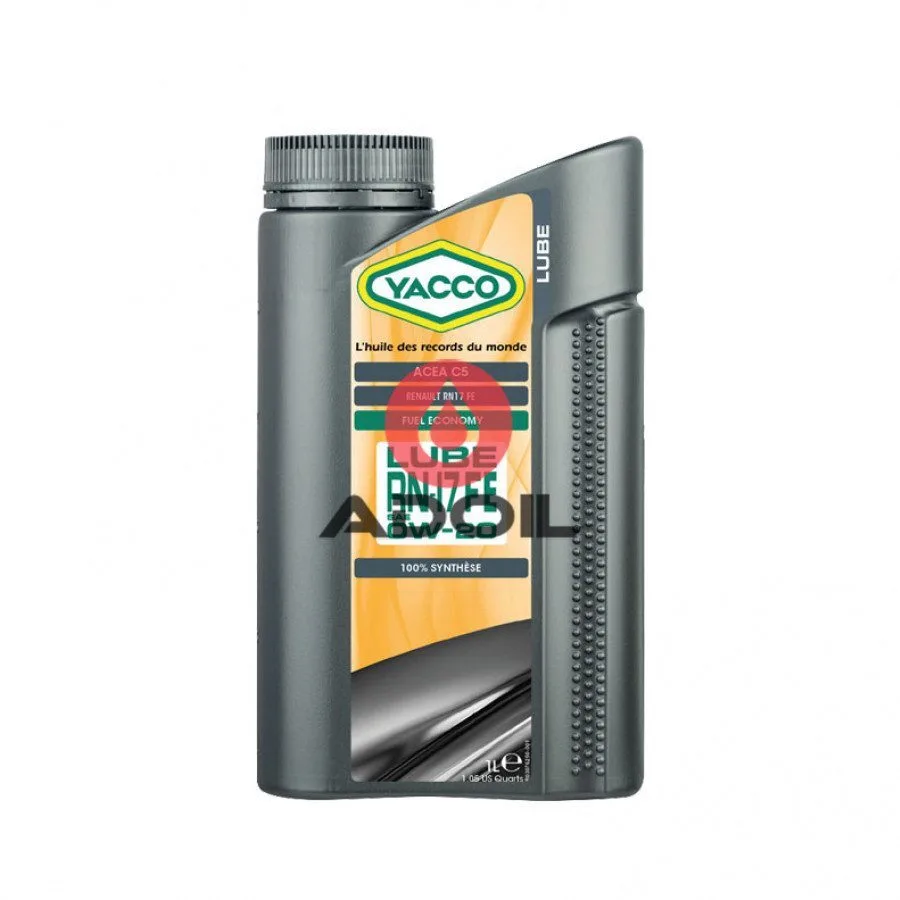 Yacco Lube Rn 17 Fe 0w-20