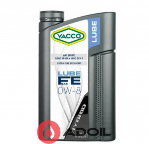 Yacco Lube Fe 0w-8