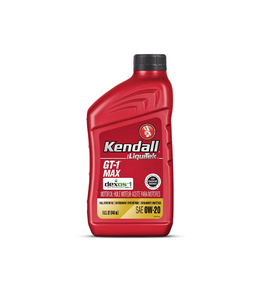 Kendall GT-1 Max With Liquitek 0w-20