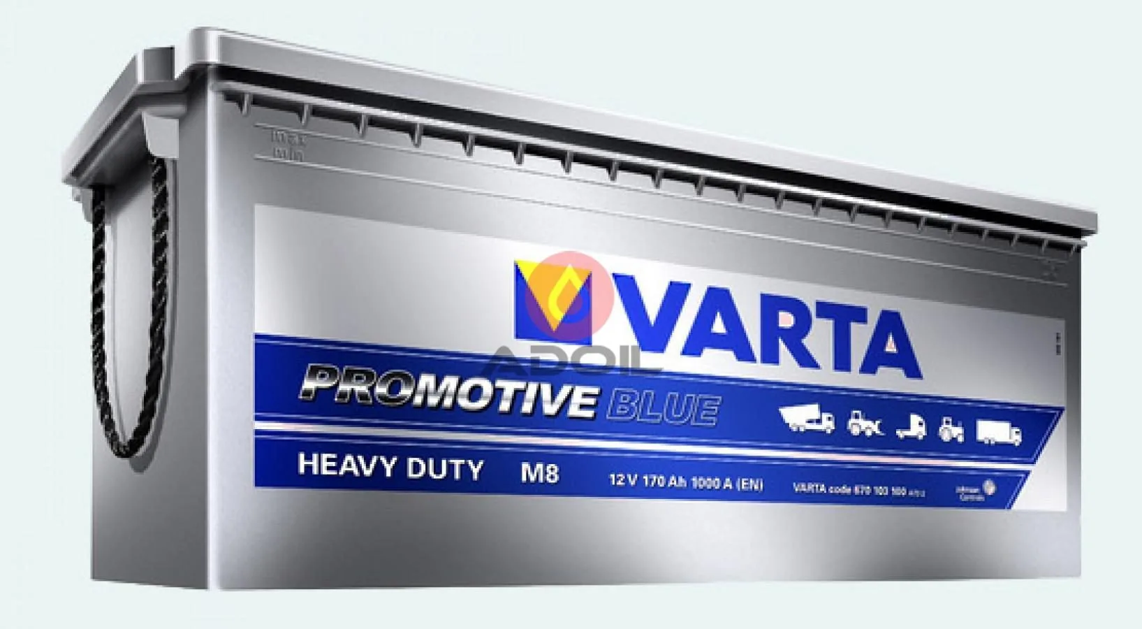 VARTA 640400080 140Ач 800А (3) Promotive Blue K8 (с буртиком)