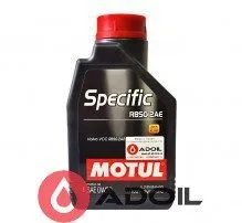 Motul Specific RBSO-2AE Sae 0w-20