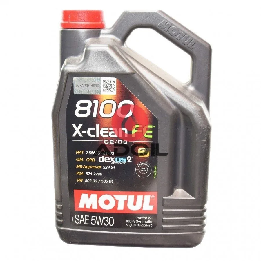 Motul 8100 X-Clean Efe Sae 5w-30