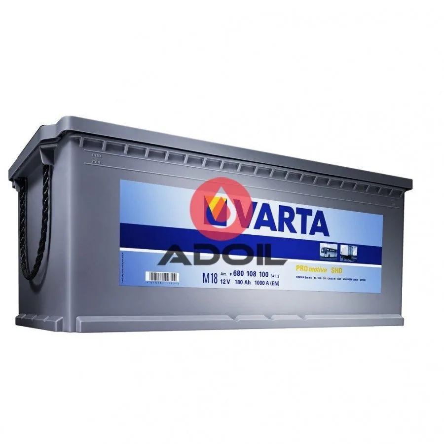 Varta 680108100 180Ah 1000А (3) Promotive Silver M18