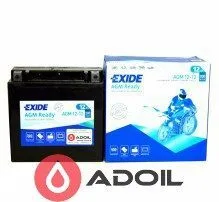 Аккумулятор гелевый Exide AGM12-12