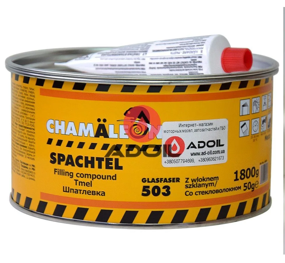 Шпаклівка зі скловолокном Chamaleon 503