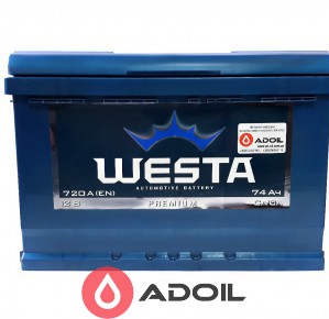 WESTA Premium 6СТ-74(0)