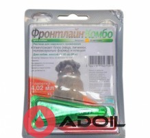 Фронтлайн Комбо монопипетка от блох и клещей XL для собак 40-60 кг