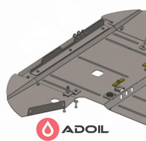 Система захисту моторного відсіку Кольчуга стандарт, Audi A8 D3/4E з 2002-2010