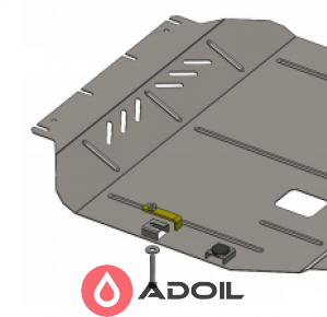 Система захисту моторного відсіку Кольчуга стандарт, BYD G6 1.5T