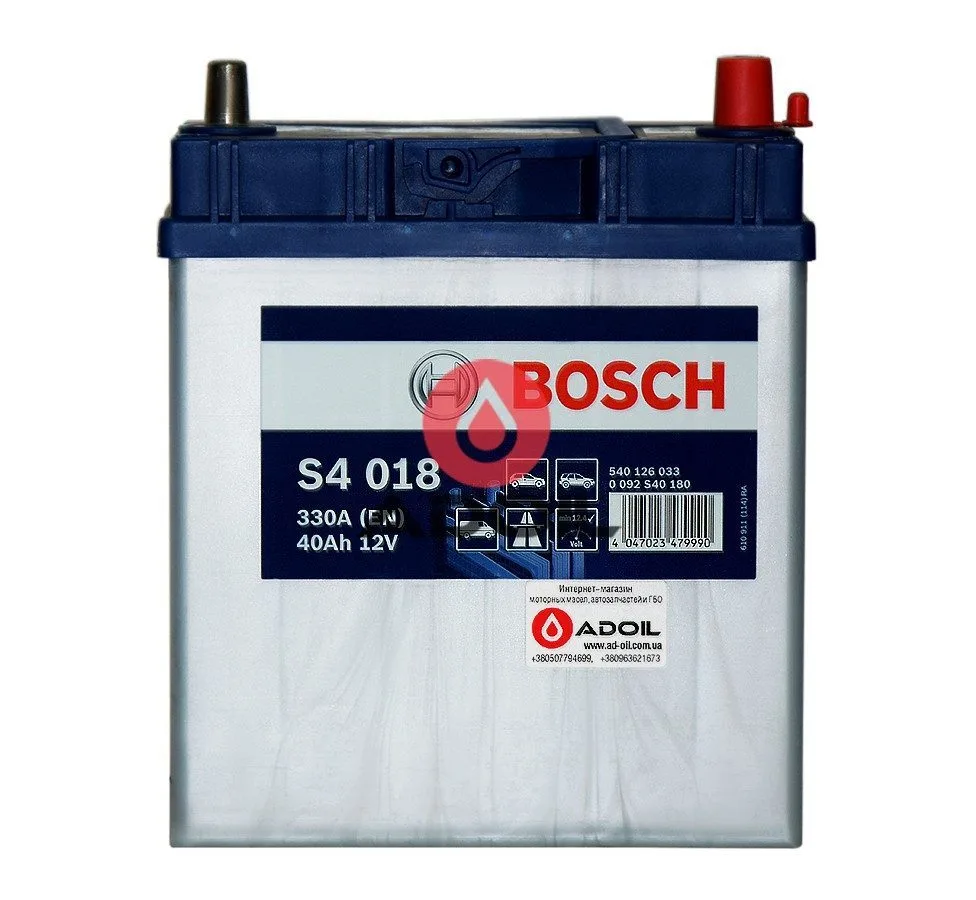 Bosch Silver 40Ah (0) 0 092 S40 180