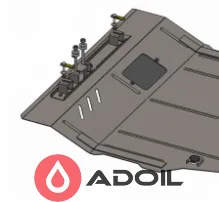 Система захисту моторного відсіку Кольчуга стандарт, Fiat Freemont з 2011-